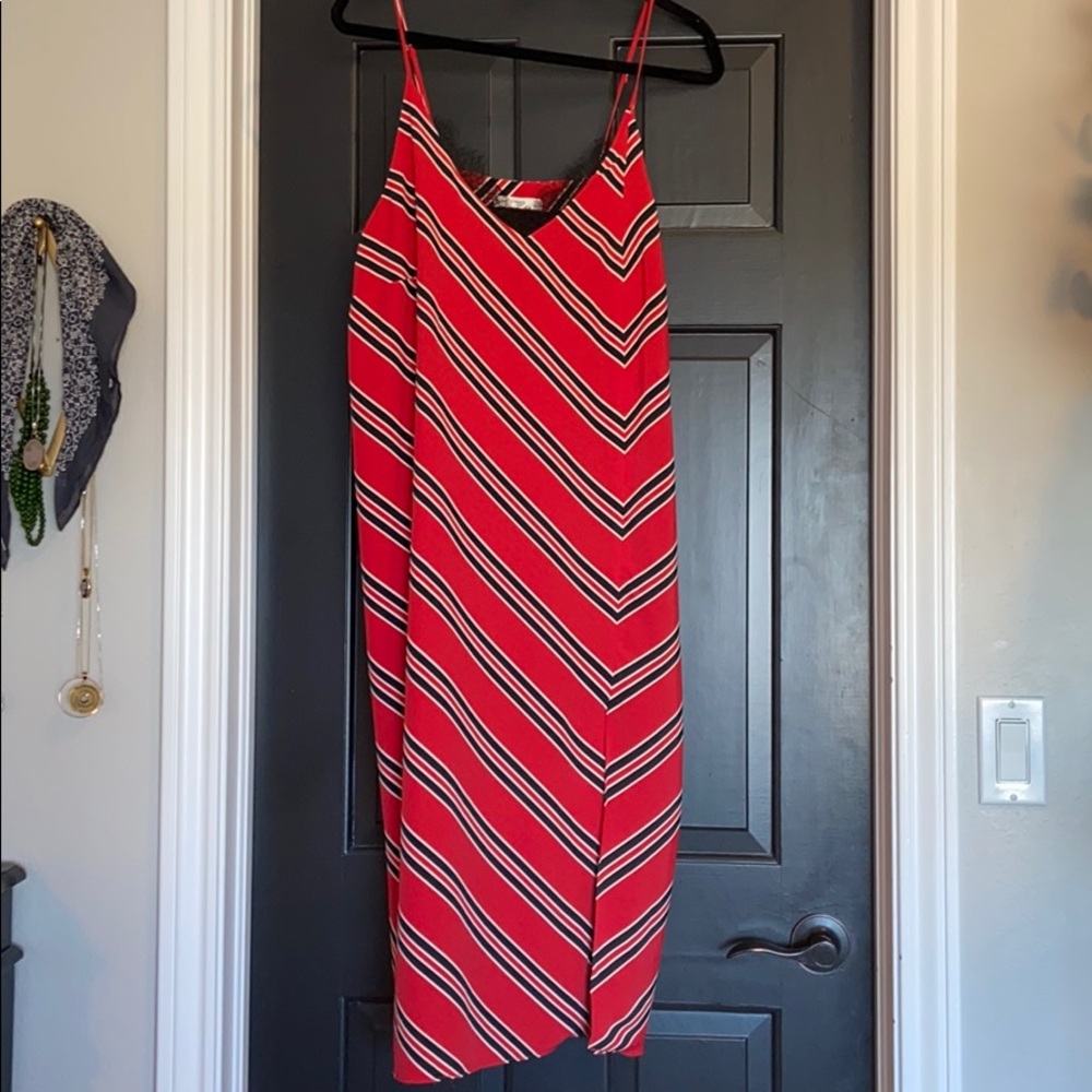 MNG suits Spaghetti strap slip dress